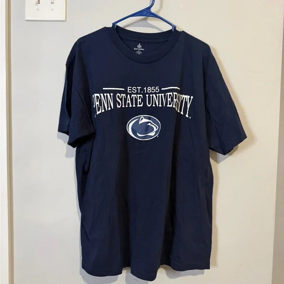 Navy Blue Penn State University T-Shirt - Picture 1 of 5
